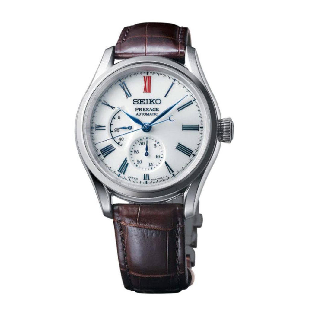 นาฬิกาข้อมือผู้ชาย SEIKO PRESAGE ARITA PORCELAIN DIAL รุ่น SPB093J