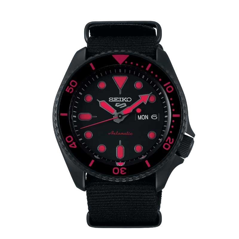 Seiko 5 sports red discount