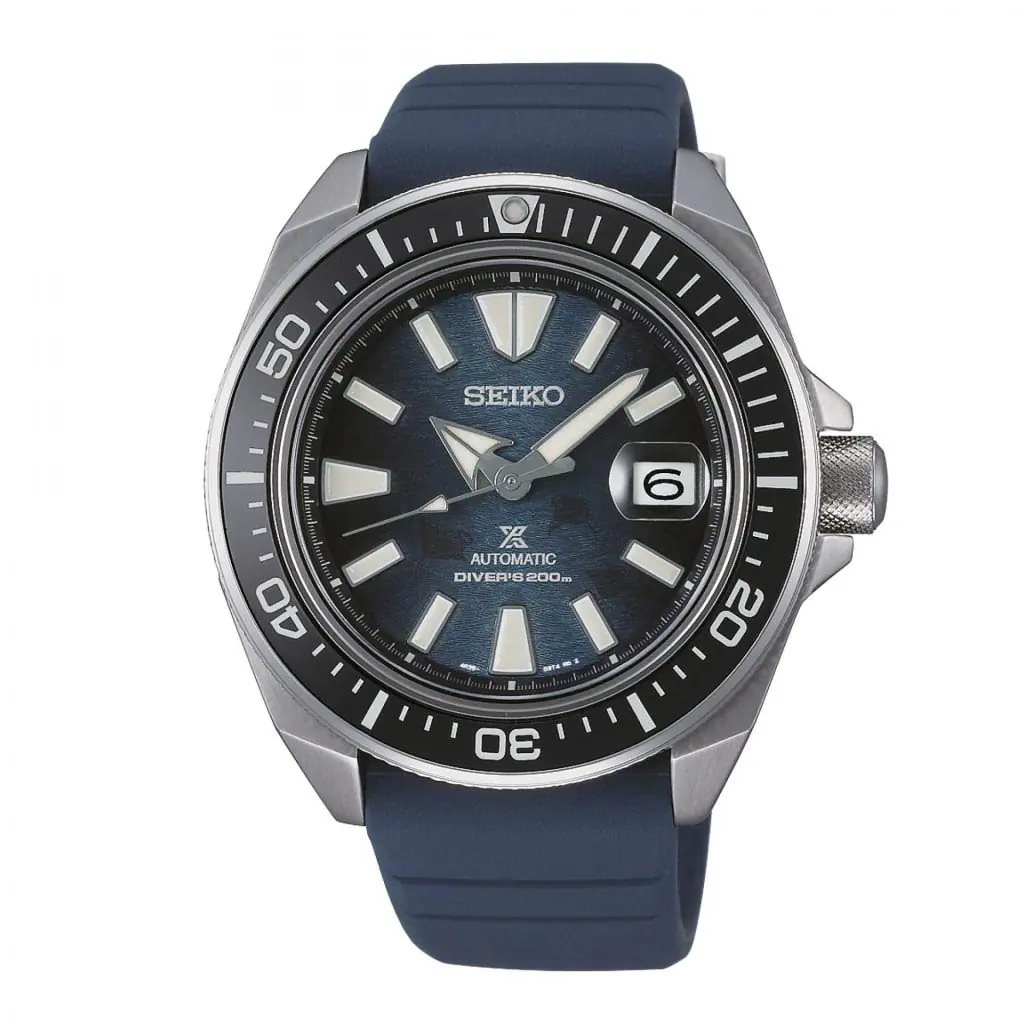 นาฬิกาข้อมือผู้ชาย SEIKO PROSPEX AUTOMATIC DIVER’S 200m. Save The Ocean Special Edition รุ่น SRPF79K