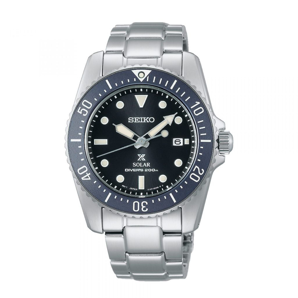 Seiko solar deals white dial