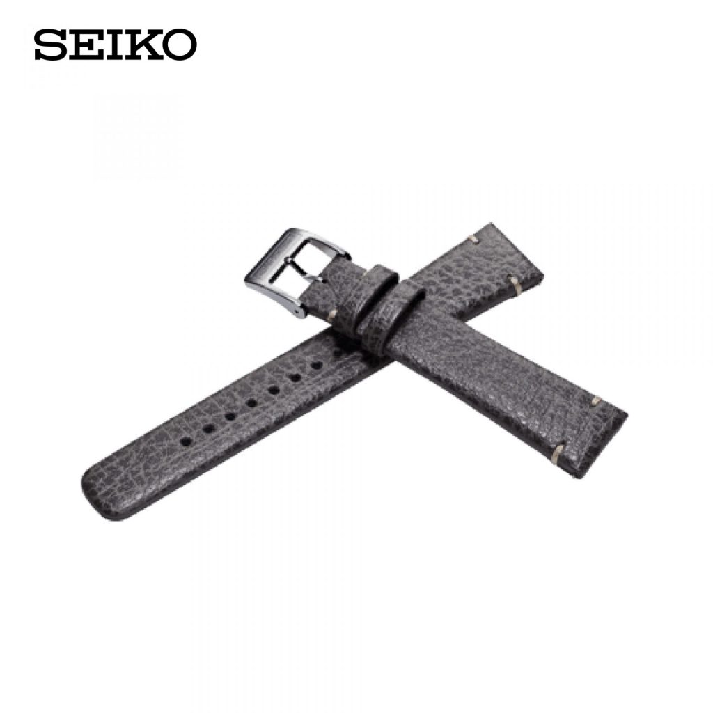 KING SEIKO BAND LEATHER STRAP XSL00119 CALF(GRAY)