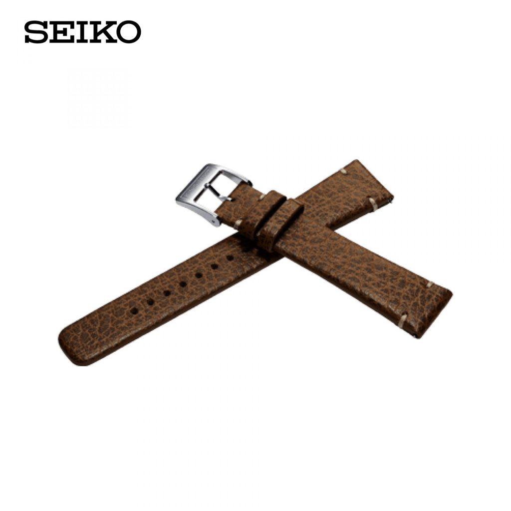 KING SEIKO BAND LEATHER STRAP XSL00519 CALF(BROWN)