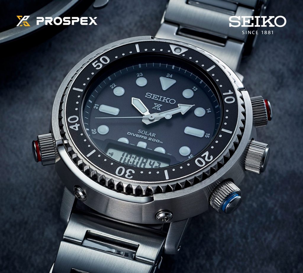 Seiko Prospex New Caliber H855 Hybrid Diver's Regular (Arnie) Watch ...