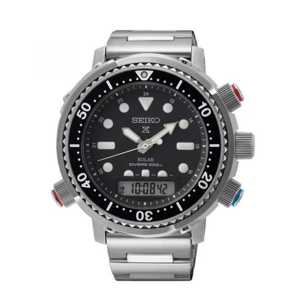 Seiko Prospex New Caliber H855 Hybrid Diver’s Regular (Arnie) Watch Model : SNJ033P