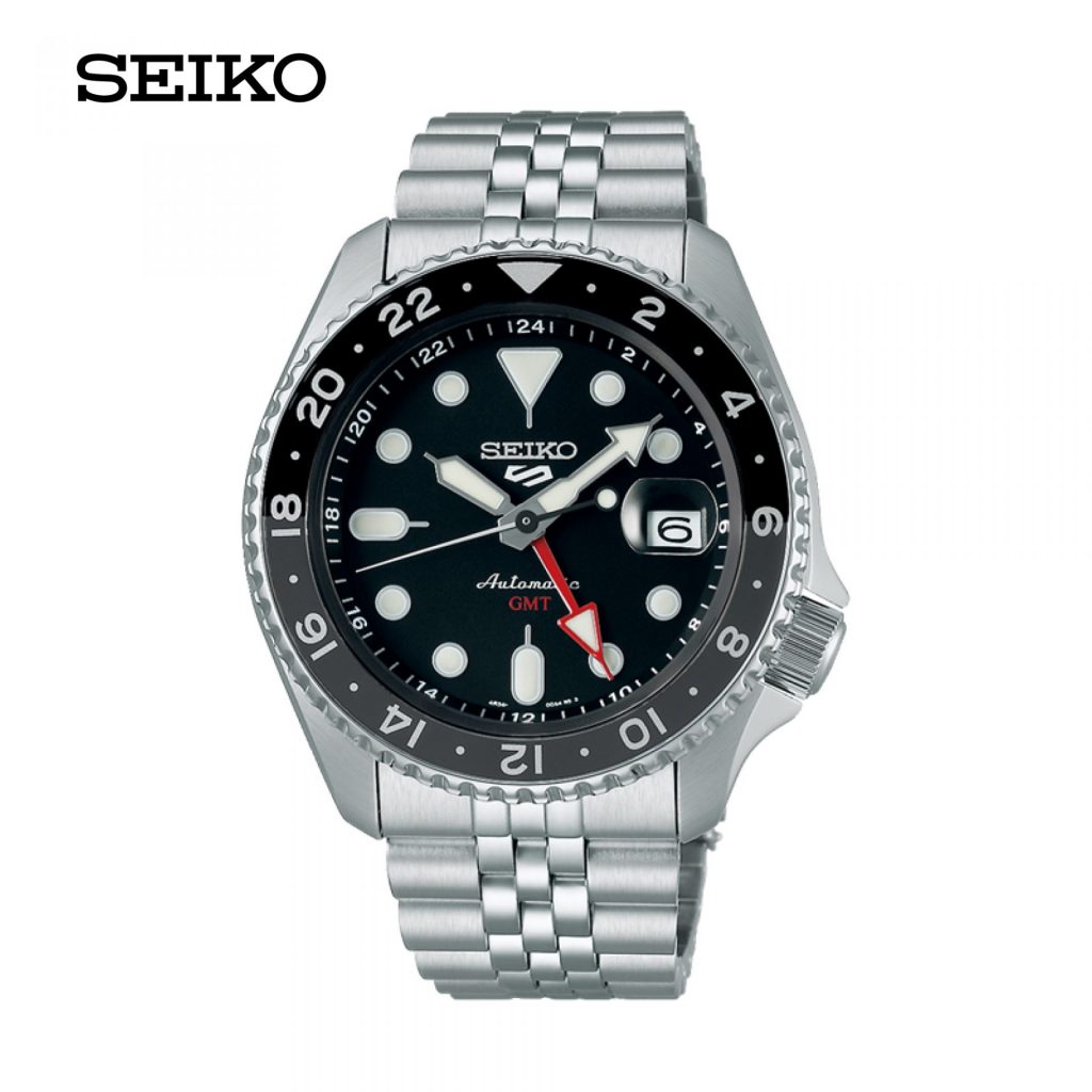 นาฬิกาข้อมือ NEW SEIKO 5 SPORTS AUTOMATIC G.M.T รุ่น SSK001K