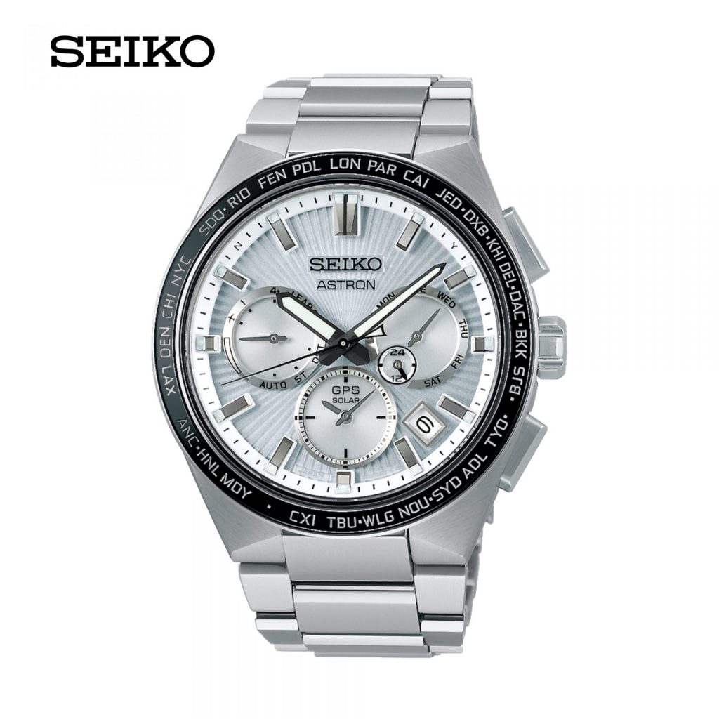 นาฬิกาข้อมือผู้ชาย SEIKO ASTRON GPS SOLAR รุ่น SSH117J