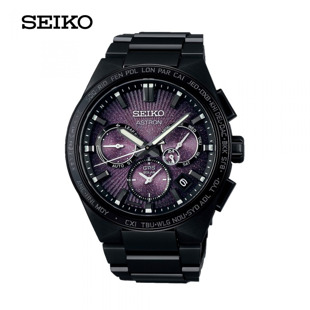 นาฬิกาข้อมือผู้ชาย GPS Solar ASTRON 10th Anniversary Limited Edition ‘’SuperNova” รุ่น SSH123J