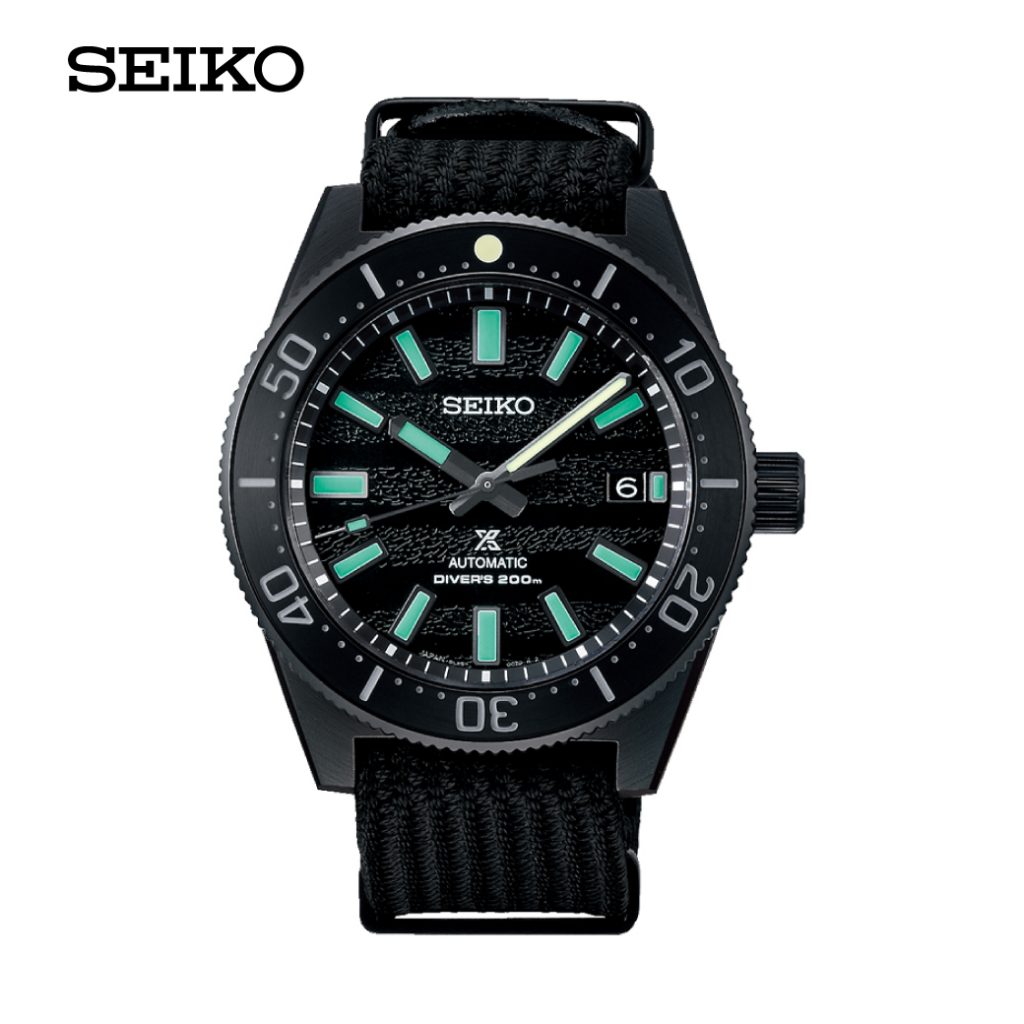 นาฬิกาข้อมือ SEIKO PROSPEX The Black Series “Night Vision” Limited Edition 600 PCS. รุ่น  SLA067J