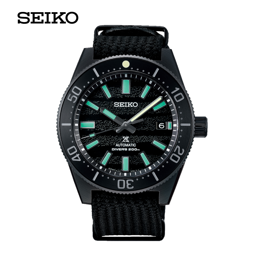 SEIKO PROSPEX The Black Series “Night Vision” Limited Edition 600 PCS.  Watch Model: SLA067J