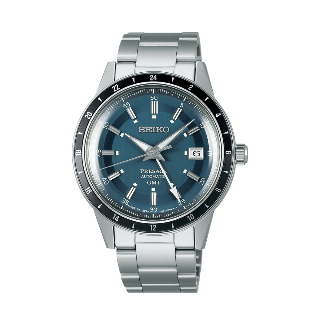 SEIKO PRESAGE Style60's GMT WATCH MODEL: SSK009J