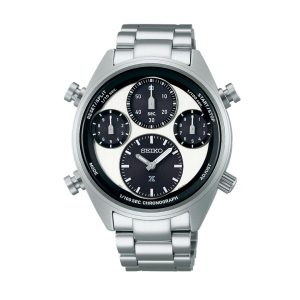 SEIKO PROSPEX SPEEDTIMER 1/100 sec. Solar Chronograph WATCH MODEL: SFJ001P
