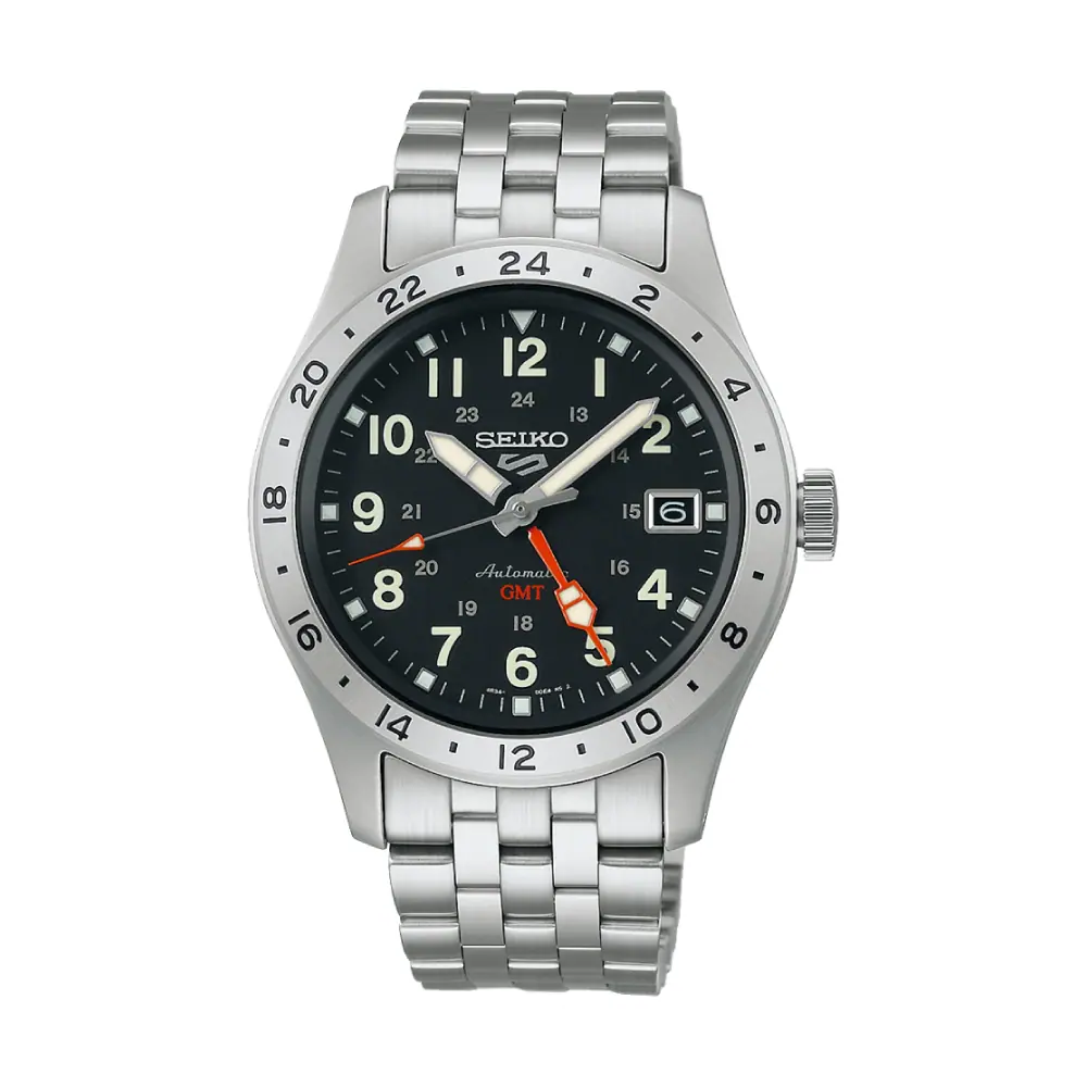 SEIKO 5 SPORTS GMT FIELD WATCH MODEL SSK023K