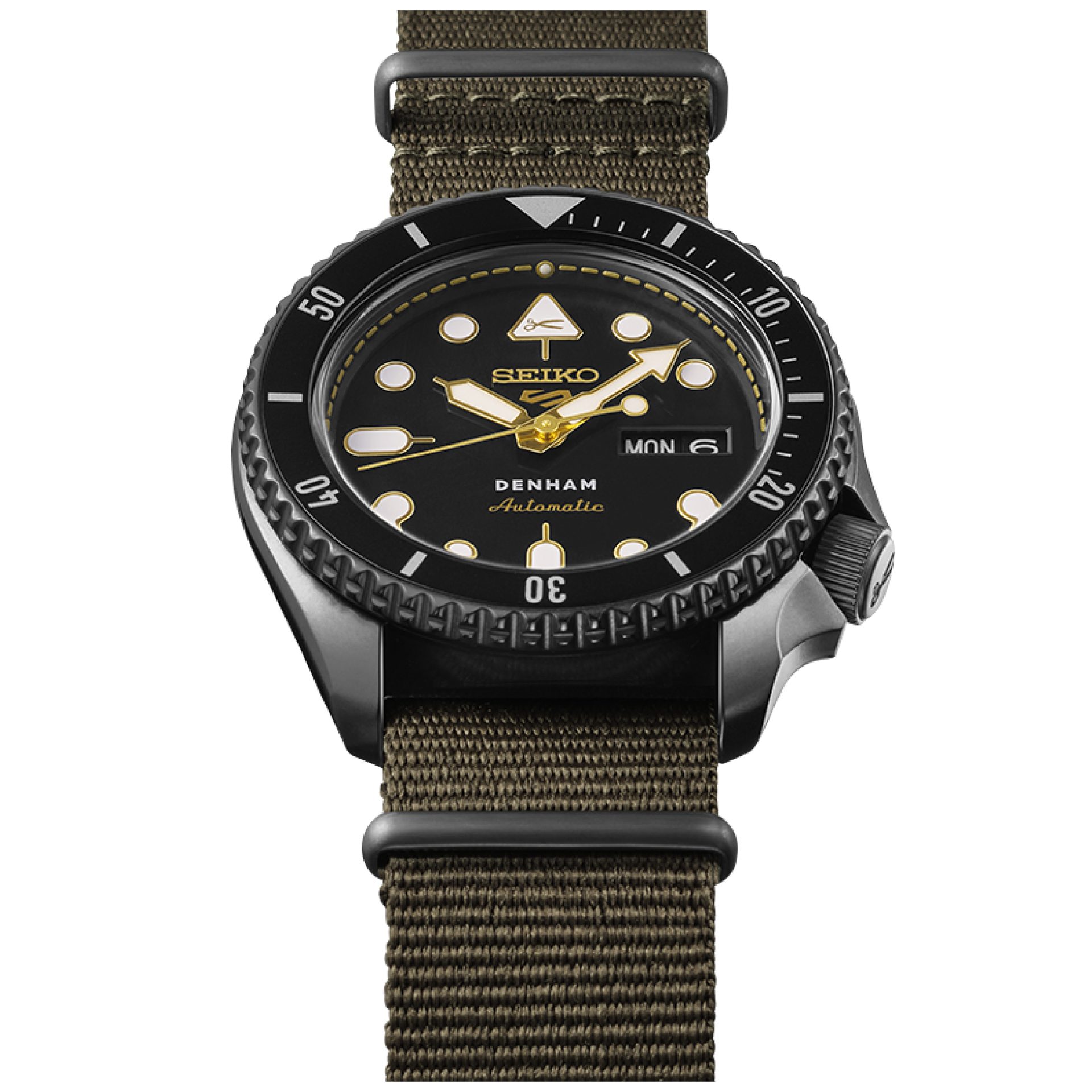 Seiko 5 Sports X DENHAM Limited Edition 2,000 PCS. Watch