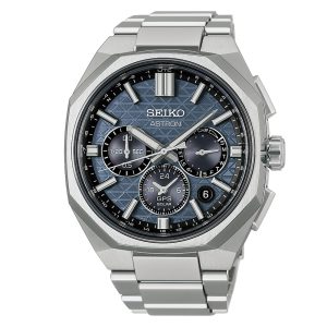 SEIKO ASTRON GPS Solar Dual-time Chronograph new caliber 5X63 Watch Model HAB001J