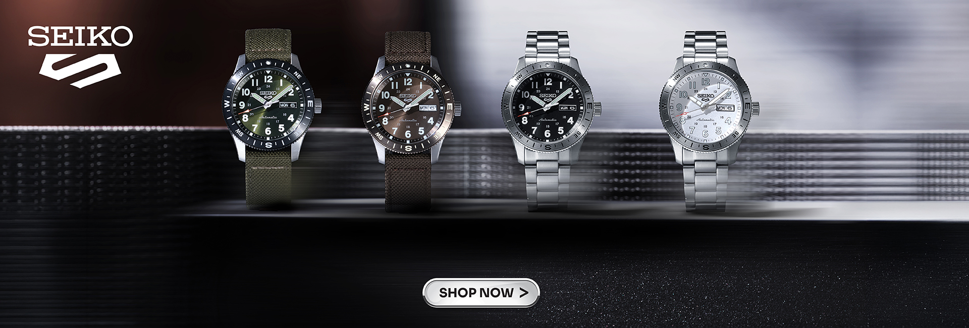 Banner_Seiko 5 Sports  Field series